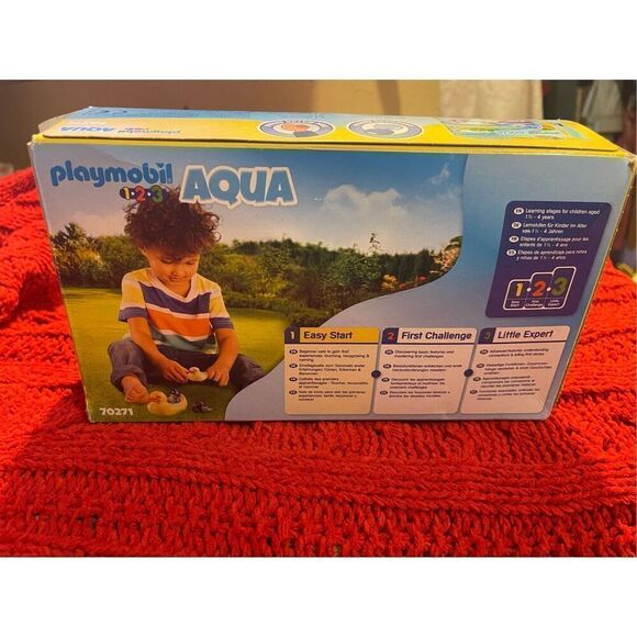 New Playmobil 70271 - 123 Aqua Duck Family 5pc w/ open box - Picture 5 of 5